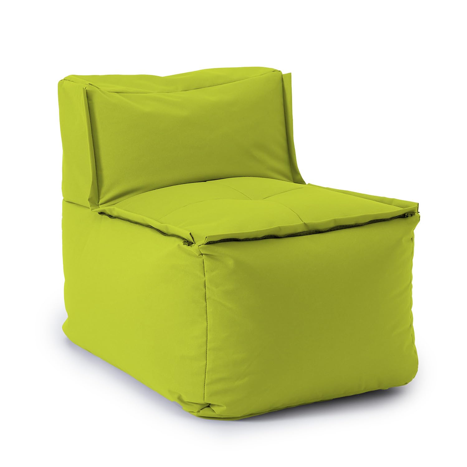 Lumaland Modulares Basic Set - Cord-Reihe | Indoor Sitzsäcke mit Softer Struktur, ideal Sofa Modulen & zum Pouf | Bean Bag mit Füllung - für Wohnzimmer & Co.