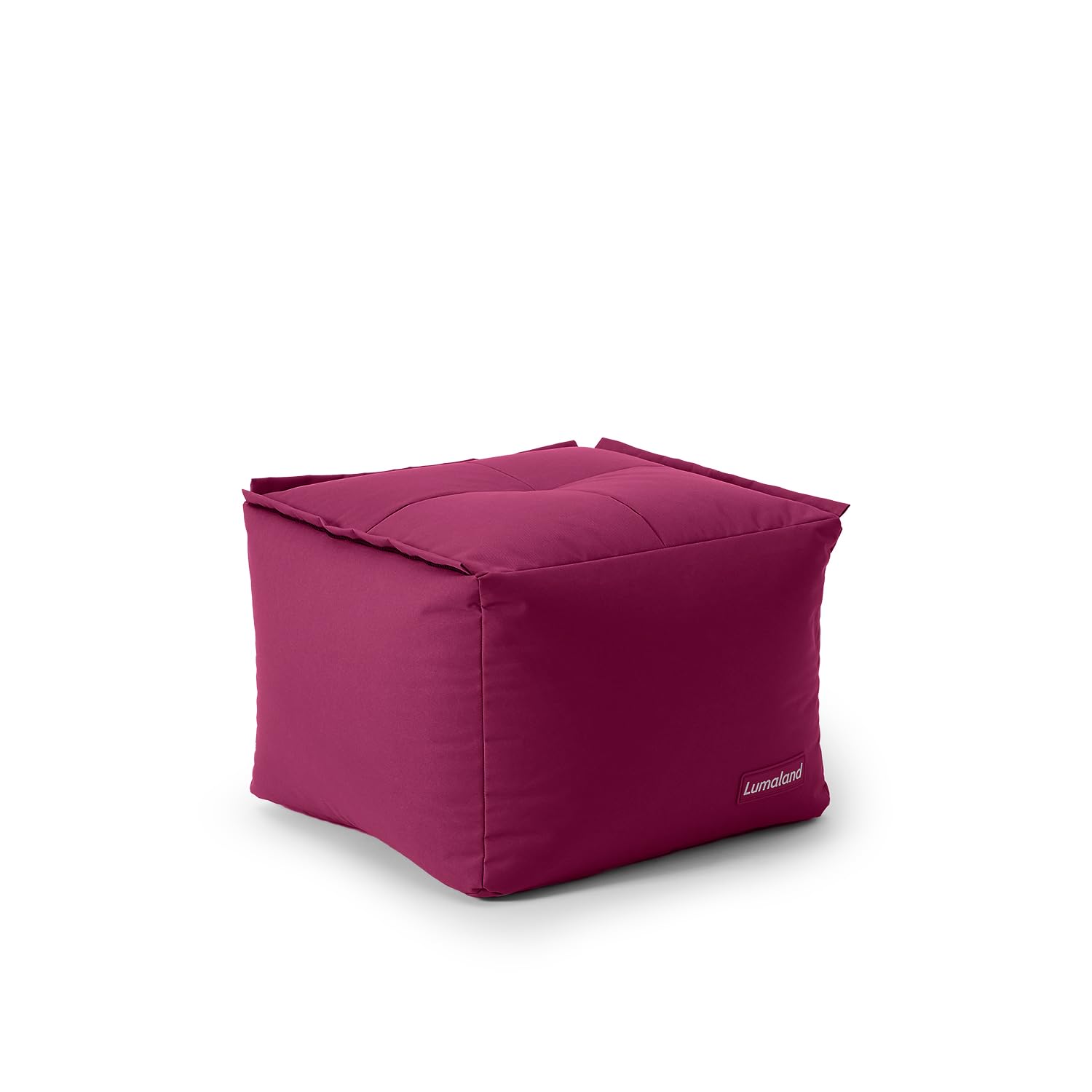 Lumaland Modulares Basic Set - Cord-Reihe | Indoor Sitzsäcke mit Softer Struktur, ideal Sofa Modulen & zum Pouf | Bean Bag mit Füllung - für Wohnzimmer & Co.