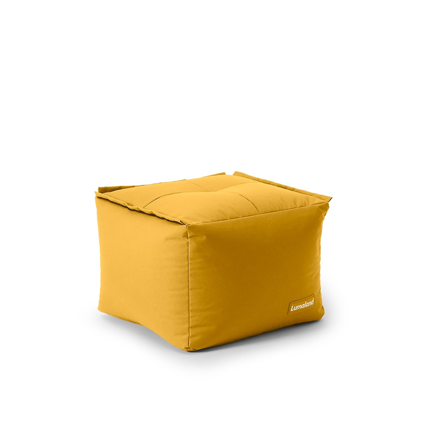 Lumaland Modulares Basic Set - Cord-Reihe | Indoor Sitzsäcke mit Softer Struktur, ideal Sofa Modulen & zum Pouf | Bean Bag mit Füllung - für Wohnzimmer & Co.