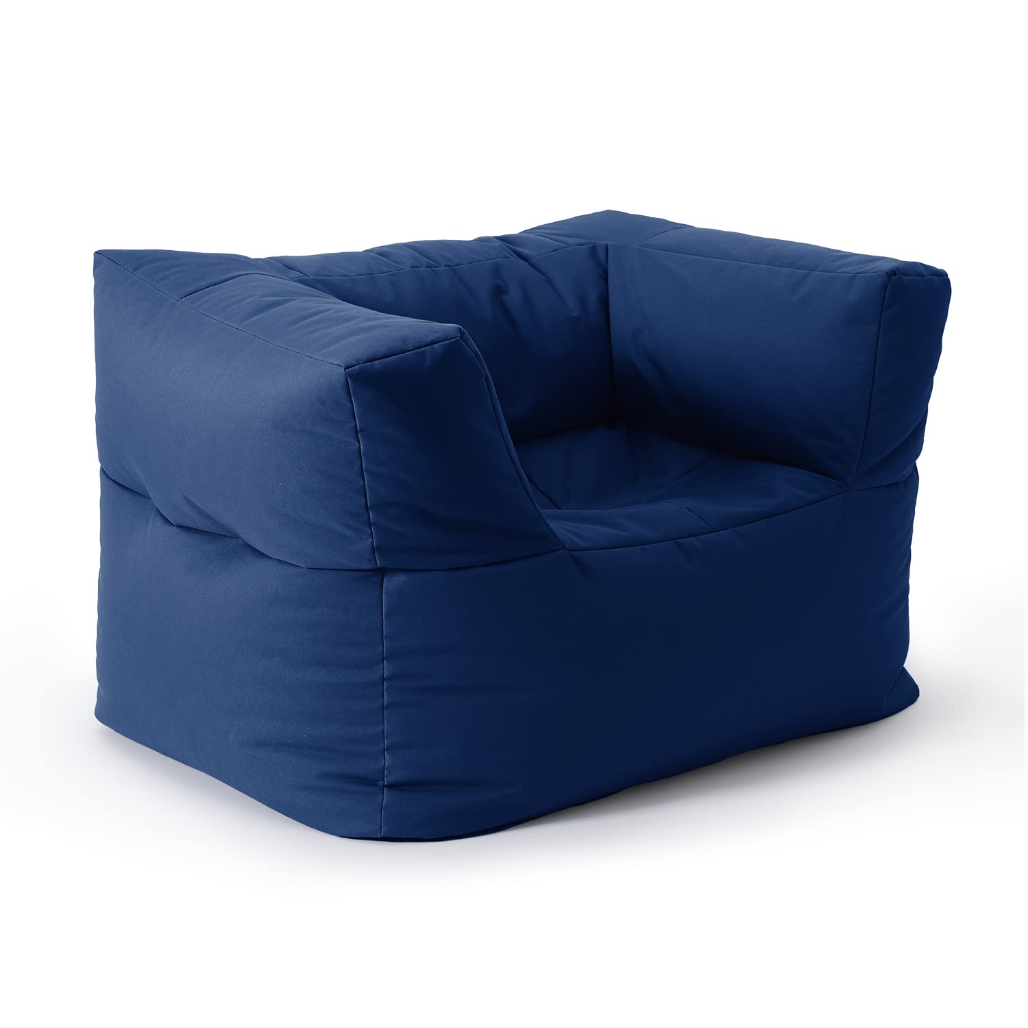 Lumaland Modulares Basic Set - Cord-Reihe | Indoor Sitzsäcke mit Softer Struktur, ideal Sofa Modulen & zum Pouf | Bean Bag mit Füllung - für Wohnzimmer & Co.