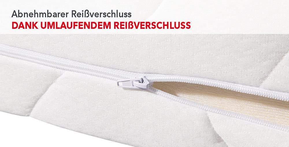 Matratzen Concord Sleepsy Leron Matratze 90x200 cm Komfortschaum 7-Zonen H2 Öko-Tex