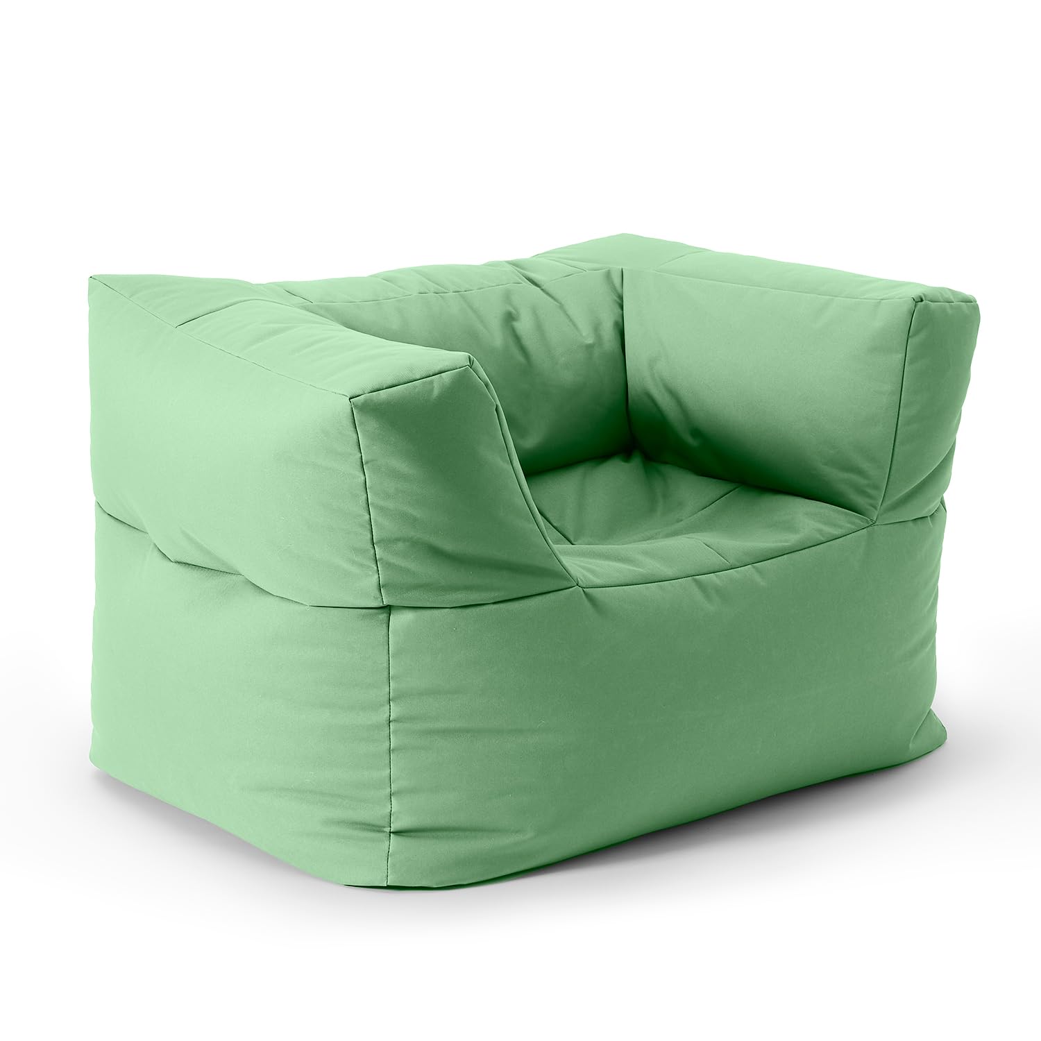 Lumaland Modulares Basic Set - Cord-Reihe | Indoor Sitzsäcke mit Softer Struktur, ideal Sofa Modulen & zum Pouf | Bean Bag mit Füllung - für Wohnzimmer & Co.