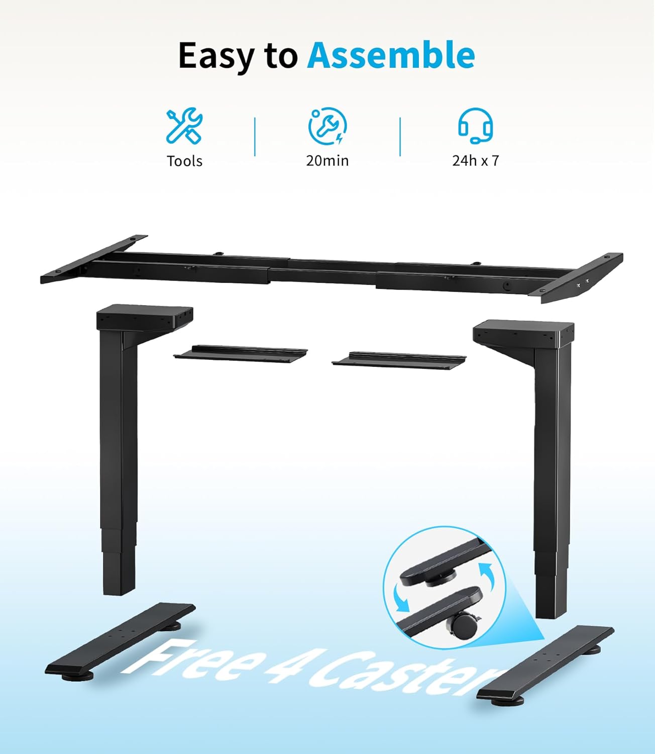 MAIDeSITe T2 Pro Plus Höhenverstellbarer Schreibtisch elektrisch mit Dual-Motor, 4 Memory-Steuerung, Sitz-Steh-Erinnerung, 100–220 cm Tischplatte