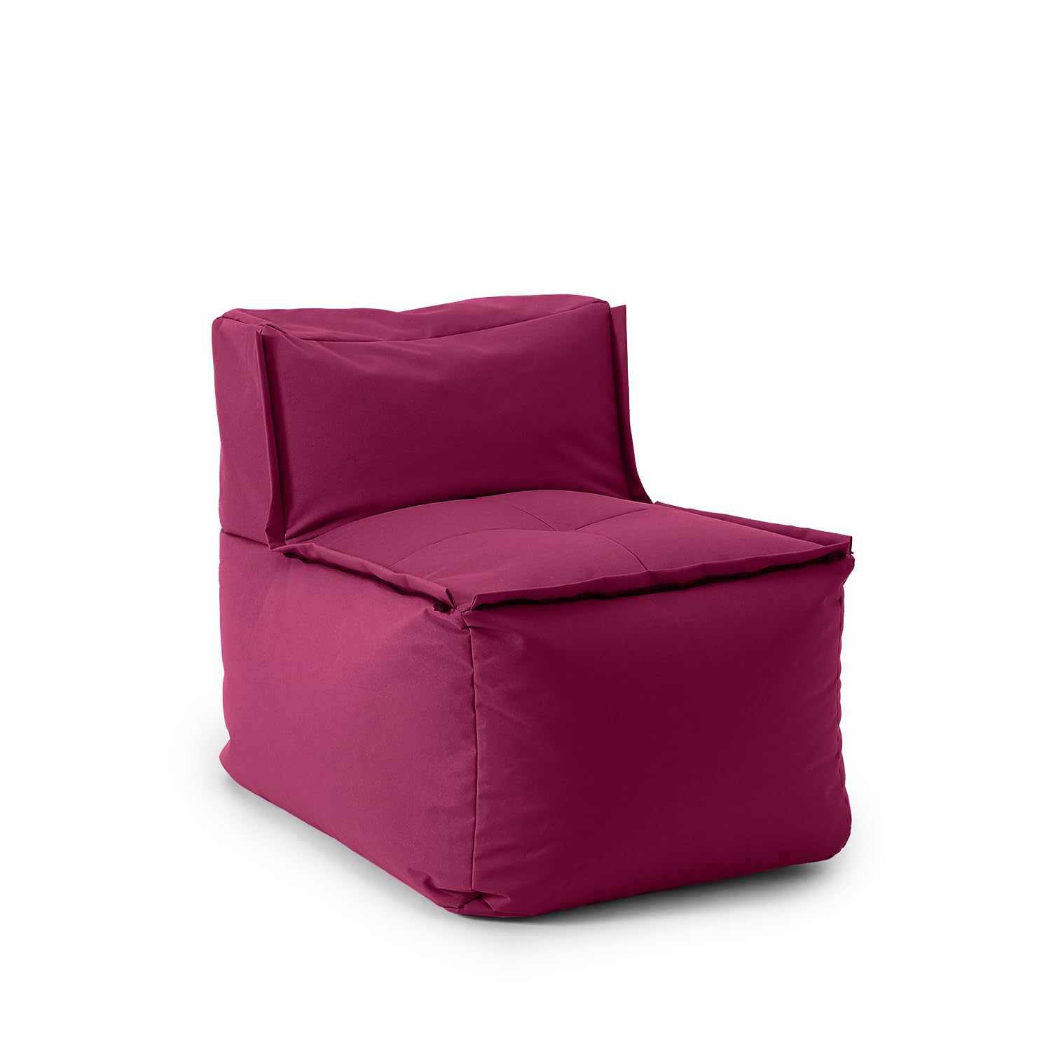 Lumaland Modulares Basic Set - Cord-Reihe | Indoor Sitzsäcke mit Softer Struktur, ideal Sofa Modulen & zum Pouf | Bean Bag mit Füllung - für Wohnzimmer & Co.