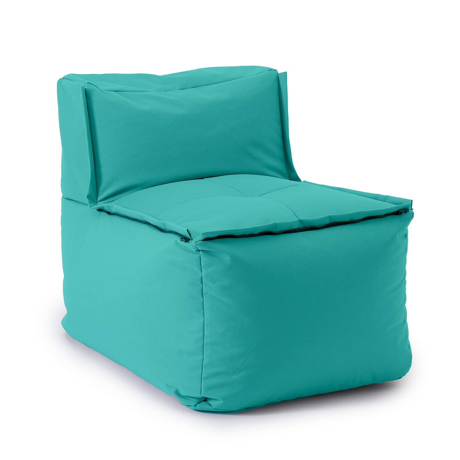 Lumaland Modulares Basic Set - Cord-Reihe | Indoor Sitzsäcke mit Softer Struktur, ideal Sofa Modulen & zum Pouf | Bean Bag mit Füllung - für Wohnzimmer & Co.