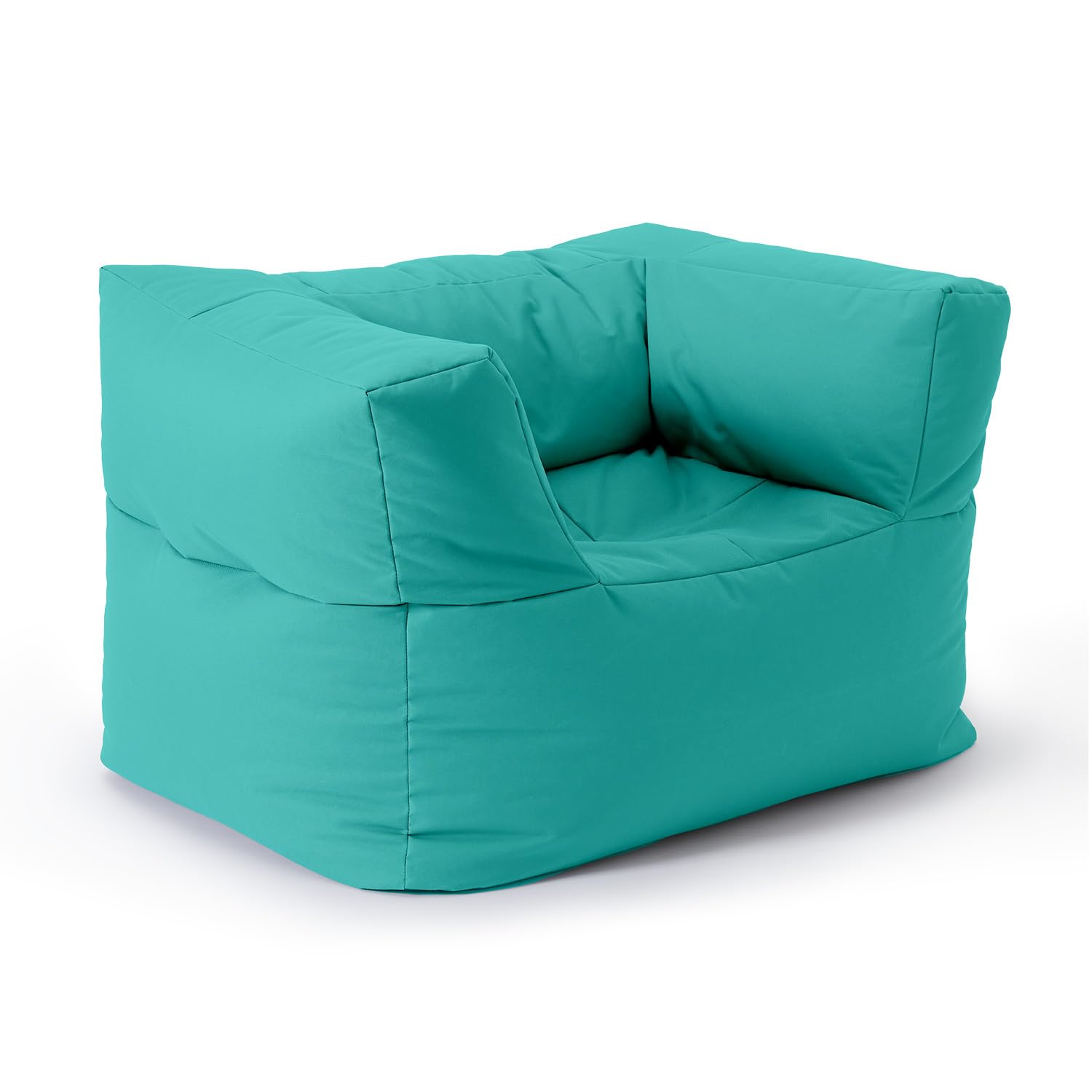 Lumaland Modulares Basic Set - Cord-Reihe | Indoor Sitzsäcke mit Softer Struktur, ideal Sofa Modulen & zum Pouf | Bean Bag mit Füllung - für Wohnzimmer & Co.