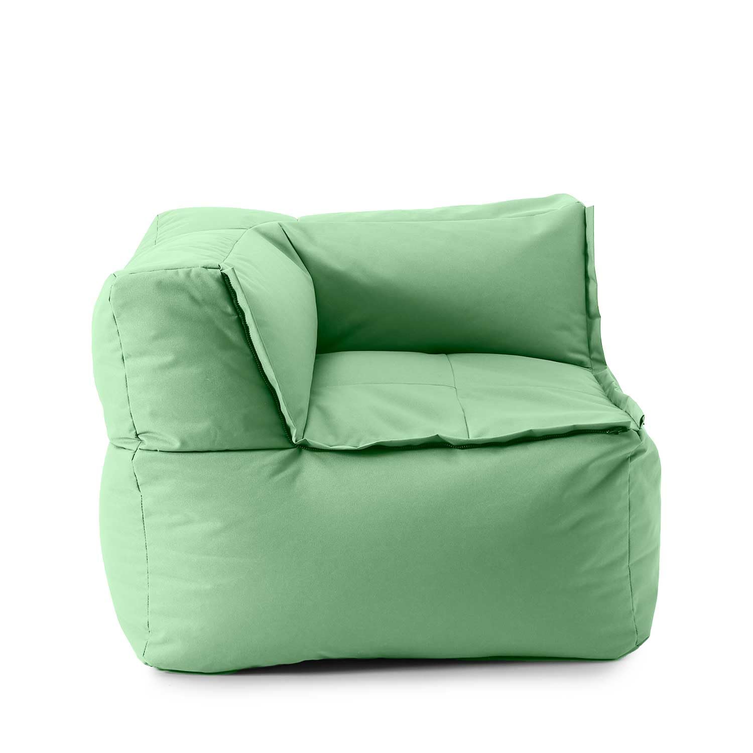Lumaland Modulares Basic Set - Cord-Reihe | Indoor Sitzsäcke mit Softer Struktur, ideal Sofa Modulen & zum Pouf | Bean Bag mit Füllung - für Wohnzimmer & Co.